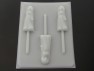 234sp Princess Jazzy Chocolate or Hard Candy Lollipop Mold